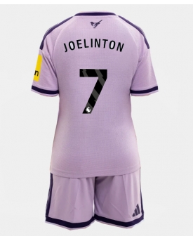 Newcastle United Joelinton #7 Maglia Gara Terza Repliche 2026-27 Bambino Maniche Corte Newcastle United Joelinton #7 Maglia Gara Terza Repliche 2026-27 Bambino Maniche Corte
